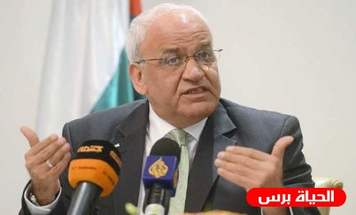 صائب عريقات : نؤكد التمسك بمبادرة السلام العربية